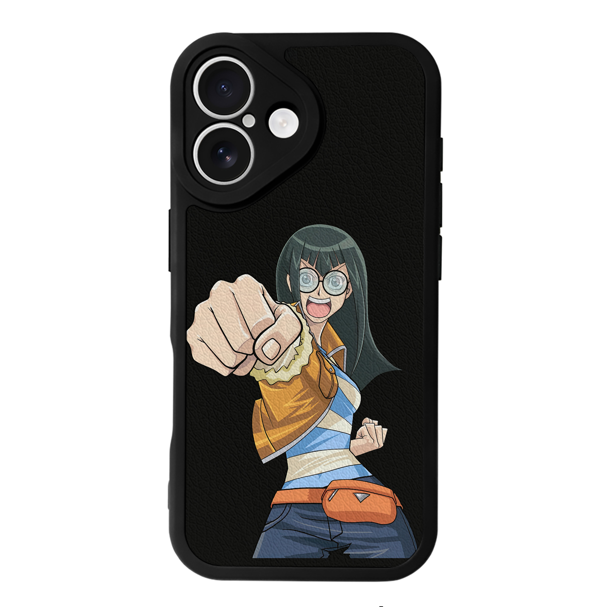 （画像用） 遊☆戯☆王 Yu-Gi-Oh! 【iPhone 16シリーズ対応】シリコンスマホケース（レザー調） 材質：シリコン